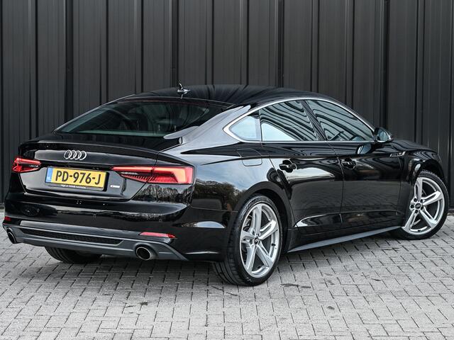 Audi A5 Sportback 2.0 TFSI Launch Edition 2x S-line · Ambient sfeerverlichting · Afgevlakt stuur · Virtual cockpit · Climate control · Stoelverwarming