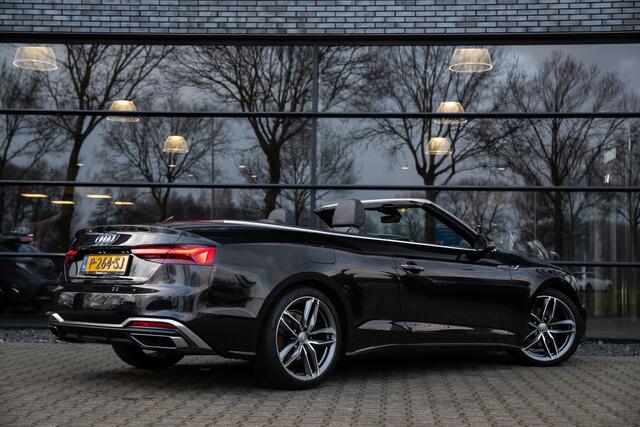 Audi A5 Cabriolet 40 TFSI S edition , Leer, Virtual cockpit, Stoel/nekverwarming,