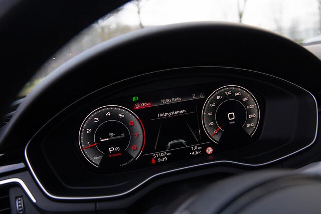 Audi A5 Cabriolet 40 TFSI S edition , Leer, Virtual cockpit, Stoel/nekverwarming,