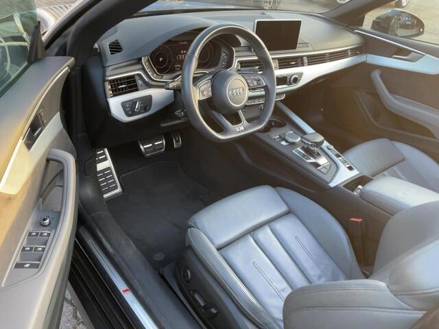 Audi A5 Cabriolet 40 TFSI S-LINE ** LED, VIRTUAL, LEDER, ACC, ALARM, ELECTR. ST, 20-inch LMV ** UNFALLFREI - Slechts 24.900km. ** ** INFORMEER OOK NAAR ONZE AANTREKKELIJKE FINANCIAL-LEASE TARIEVEN **