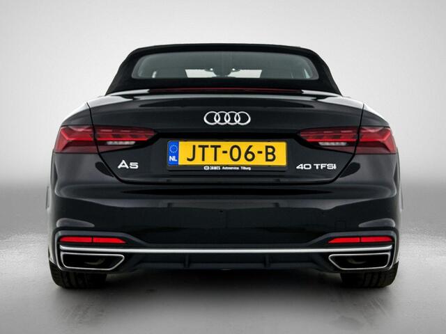 Audi A5 Cabriolet 40 TFSI S LINE LEER | NEKVERWARMING | VIRTUAL | MATRIX LED