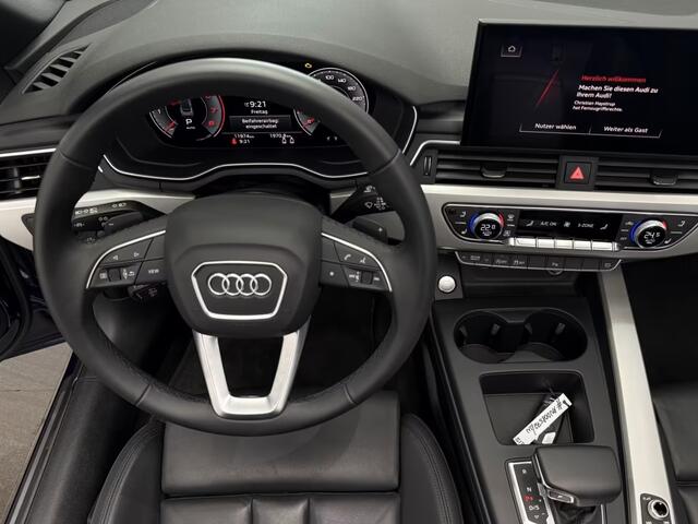 Audi A5 Cabriolet 40 Tfsi S-Tronic (150kW/204pk) ** MATRIX, LEDER, VIRTUAL, NEKVERW, 18-inch LMV, ADAPT. CRUISE ** 1e EIG - ¤ 26.000,= onder NP ** ** INFORMEER OOK NAAR ONZE AANTREKKELIJKE FINANCIAL-LEASE TARIEVEN **