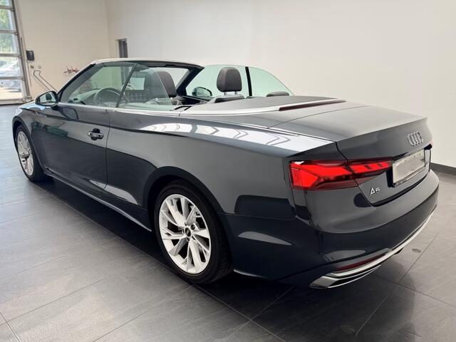 Audi A5 Cabriolet 40 Tfsi S-Tronic (150kW/204pk) ** MATRIX, LEDER, VIRTUAL, NEKVERW, 18-inch LMV, ADAPT. CRUISE ** 1e EIG - ¤ 24.700,= onder NP ** ** INFORMEER OOK NAAR ONZE AANTREKKELIJKE FINANCIAL-LEASE TARIEVEN **