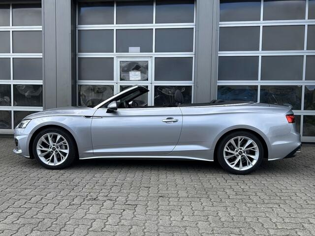Audi A5 Cabriolet 40 Tfsi S-Tronic (150kW/204pk) ** MATRIX, LEDER, VIRTUAL, NEKVERW, 18-inch LMV, ADAPT. CRUISE ** 1e EIG - ¤ 26.800,= onder NP ** ** INFORMEER OOK NAAR ONZE AANTREKKELIJKE FINANCIAL-LEASE TARIEVEN **