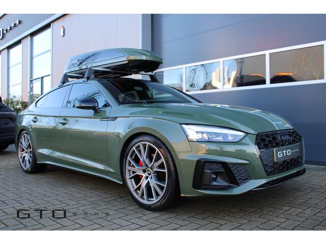 Audi A5 Sportback 40 TFSI S Edition; District Green/Bang & Olufsen/Pano/"RS" Stoelen