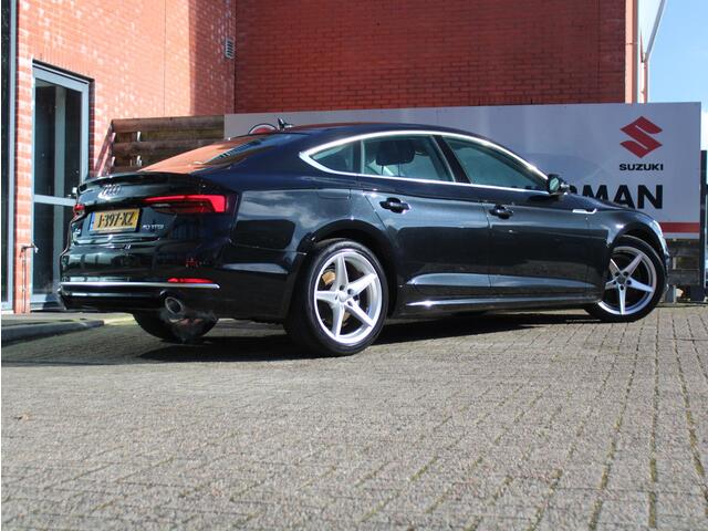 Audi A5 Sportback 40 TFSI Launch edition Sport Trekhaak Afneembaar, Cruise control adaptief, Parkeersensoren Voor en Achter, Bluetooth, Navigatie, Stoelverwarming
