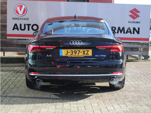 Audi A5 Sportback 40 TFSI Launch edition Sport Trekhaak Afneembaar, Cruise control adaptief, Parkeersensoren Voor en Achter, Bluetooth, Navigatie, Stoelverwarming