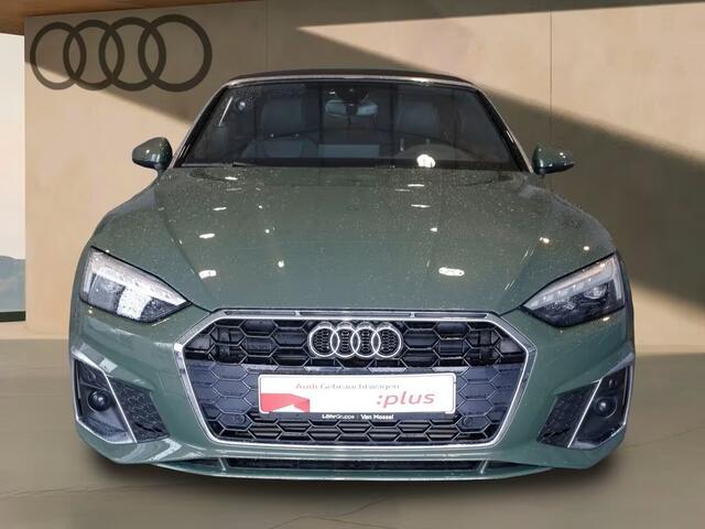 Audi A5 Cabriolet 40 Tfsi S-LINE S-Tronic (150kW/204pk) ** MATRIX, VIRTUAL, NEKVERW, HuD, 19-inch LMV, KEYLESS ** 1e EIG - UNFALLFREI - AUDI ONDERH. ** ** INFORMEER OOK NAAR ONZE AANTREKKELIJKE FINANCIAL-LEASE TARIEVEN **