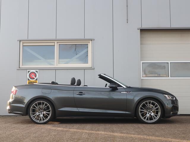 Audi A5 Cabriolet 2.0 TFSI MHEV Sport Pro Line S / Stoel & Nek verw. / B&O audio / Massage / Leder / Adaptive Cruise