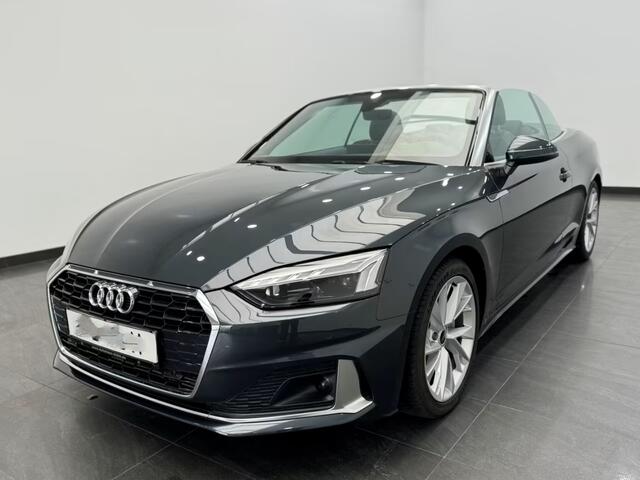 Audi A5 Cabriolet 40 Tfsi S-Tronic (150kW/204pk) ** MATRIX, LEDER, VIRTUAL, NEKVERW, 18-inch LMV, ADAPT. CRUISE ** 1e EIG - ¤ 26.200,= onder NP ** ** INFORMEER OOK NAAR ONZE AANTREKKELIJKE FINANCIAL-LEASE TARIEVEN **