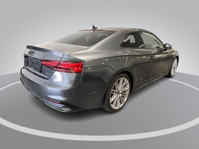 Audi A5 Coupé 40 TFSI quattro 204pk S edition · Camera · Matrix LED · Elek. Voorstoelen + Massage · Optiekpakket Zwart · Apple/Android Car Play · Sfeerverlichting ·