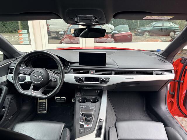 Audi A5 Coupé 3.0 TFSI S5 quattro Pro Line Plus Alarm klasse 5 volgsysteem/Elektr. clim. control/Sportonderstel/Elektr. verw. lederen voorstoelen/Schakelpeddels aan stuur/Navi full map/Achteruitrijcamera/Multfunct. lederen stuur/Cruise con