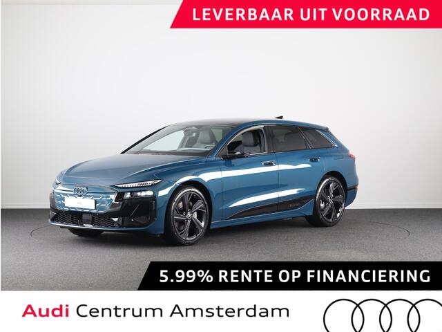 Audi A6 Avant S Edition e-tron 270kW/367pk 100kWh Avant Elektris Panorama-glasdak, Bang&Olufsen soundsysteem, winterpakket, privacy glass