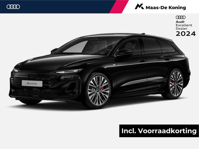 Audi A6 Avant e-tron S Edition 367 PK · Tech pro · Panorama-glasdak · Sportstoel plus leder zwart · Stoelmassage + ventilatie