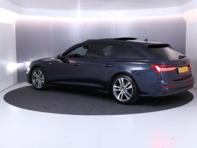 Audi A6 Avant 40 TFSI S edition Competition 204 pk S-tronic | Verlengde garantie | Navigatie | Panoramadak | Parkeersensoren | Achteruitrijcamera | Cruise control | Stoelverwarming | S-line |