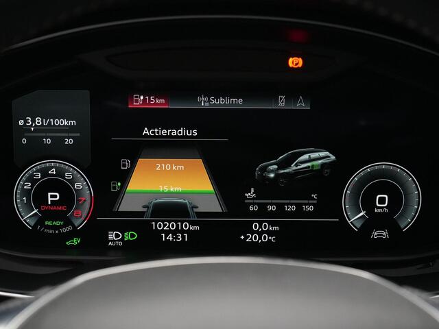 Audi A6 Avant 55 TFSI e 367 pk Competition quattro | Trekhaak | Sportonderstel | 360 Camera | RS-stoelen | 19 inch