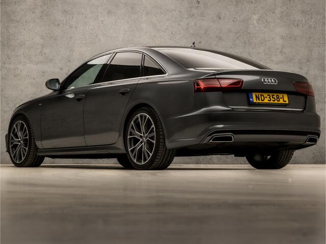 Audi A6 Limousine 2.0 TDI S-Line Sport 191Pk Automaat (2X S-LINE, GROOT NAVI, CLIMATE, LEDER, STOELVERWARMING, SPORTSTOELEN, GETINT GLAS, CRUISE, NIEUWE APK, NIEUWSTAAT)