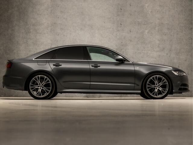 Audi A6 Limousine 2.0 TDI S-Line Sport 191Pk Automaat (2X S-LINE, GROOT NAVI, CLIMATE, LEDER, STOELVERWARMING, SPORTSTOELEN, GETINT GLAS, CRUISE, NIEUWE APK, NIEUWSTAAT)