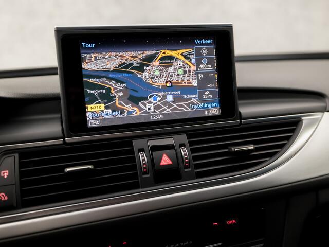 Audi A6 Limousine 2.0 TDI S-Line Sport 191Pk Automaat (2X S-LINE, GROOT NAVI, CLIMATE, LEDER, STOELVERWARMING, SPORTSTOELEN, GETINT GLAS, CRUISE, NIEUWE APK, NIEUWSTAAT)