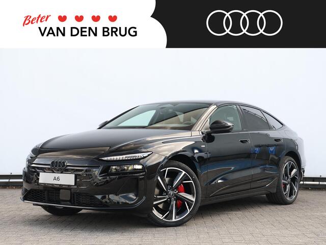Audi A6 e-tron Sportback S edition e-tron 270kW/367pk 100kWh Sportback | Matrix | Rode remzadels | Leer/Alcantara Sportstoelen |