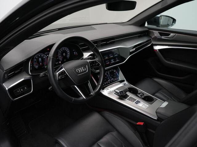 Audi A6 Avant 55 TFSI 3.0 V6 340 pk S-tronic quattro S Edition / S-Line | Panoramadak | Luchtvering | Vierwielbesturing | Valcona leder | Geheugenstoelen | Stoelventilatie | Rondomzicht camera | Massage stoelen