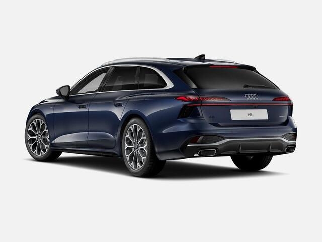 Audi A6 Avant 2.0 e-hybrid quattro S edition 299 PK · Tech plus · Warmtewerend glas, donker getint · S-interieur sportstoelen zwart leder -kunstleder