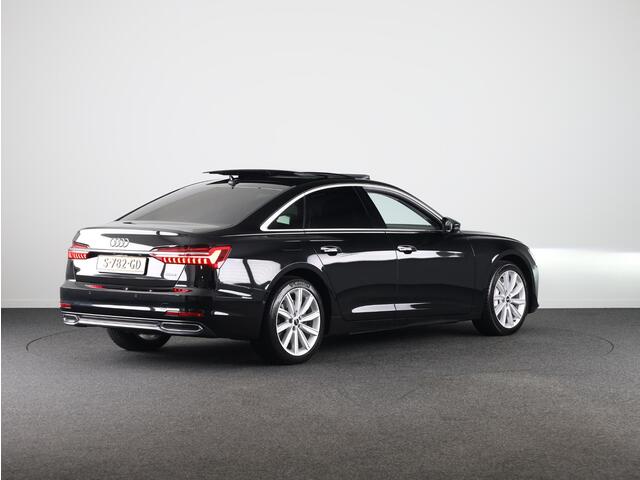 Audi A6 Limousine 50 TFSI e quattro Business edition 300 pk Audi A6 50 TFSI e quattro Business edition 300 pk Automaat (S-Tronic) | Panoramadak | Navigatie | Head-up display | Rondomzicht camera |