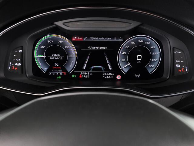Audi A6 Limousine 50 TFSI e quattro Business edition 300 pk Audi A6 50 TFSI e quattro Business edition 300 pk Automaat (S-Tronic) | Panoramadak | Navigatie | Head-up display | Rondomzicht camera |
