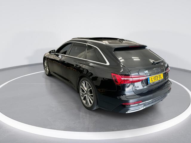 Audi A6 Avant 55 TFSIe 367pk Tiptronic Quattro Competition · S-line · Panoramadak · Elek. Trekhaak · Stoelventilatie · Elek. Voorstoelen · 360 Camera · 20'' Inch ·