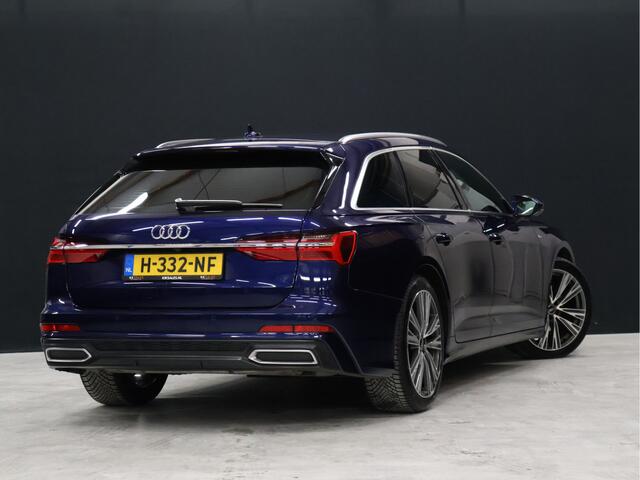 Audi A6 Avant 45 TFSI S edition [MEMORY SEATS, CAMERA 360, ADAPTIVE CRUISE CONTROL, BLUETOOTH TELEFOON, STOELVERWARMING, FLIPPERS, AUTOMATISCHE AIRCO, NIEUWSTAAT]