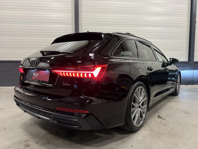 Audi A6 Avant 55 TFSI e quattro Competition 3x S-Line PANO/TREKHAAK/SFEER/20"/MATRIX/CAMERA/KEYLESS/BLACK-OPTIC/VOLLEDIG AUDI DEALER HISTORIE, NET OH BEURT GEHAD