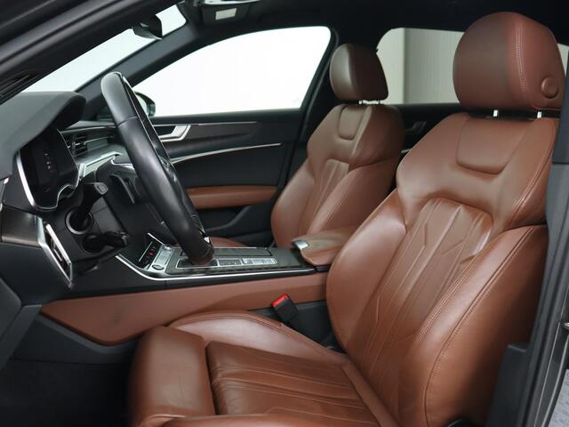 Audi A6 50 TFSIe quattro S edition | Panoramadak | Adaptive cruise | Nappaleder | Stoel & stuurverwarming | Camera | Trekhaak | Keyless | Adaptief onderstel | Carplay | Navigatie | Matrix LED | Getint glas | PHEV | Plug In