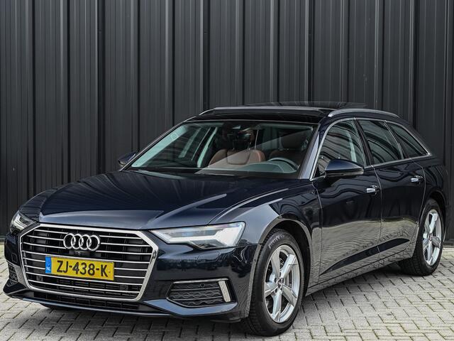 Audi A6 Avant 45 TFSI · Virtual Cockpit · Panoramadak · Led matrix · Ambiance interieur · Memory Seats · 360 Camera · Keyless · B&O Sound · Stoelverwarming · Leder