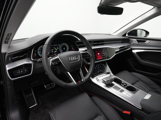 Audi A6 Avant 55 TFSI e 367 pk S-tronic quattro S edition Competition / S-Line | Panoramadak | Twinleder | Geheugen-/ventilatiestoelen | HD-Matrix LED | Head-up display | Bang & Olufsen | 360 camera
