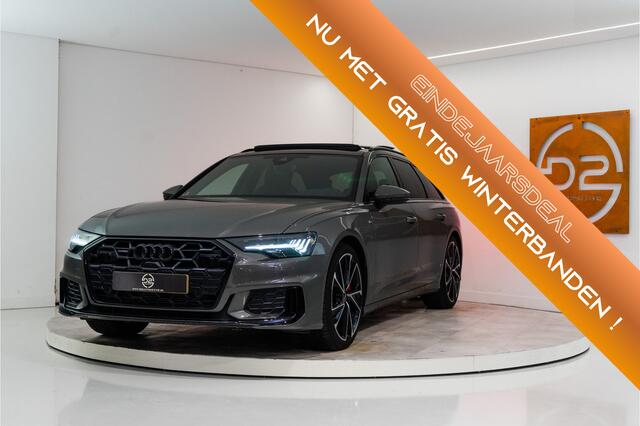 Audi A6 Avant C8 Facelift 55 TFSI e Quattro Pro Line S Comp. 367PK | 1E EIG NL AUTO+NAP | Pano | B&O | Matrix | Trekhaak | VOL! 12 MND Garantie