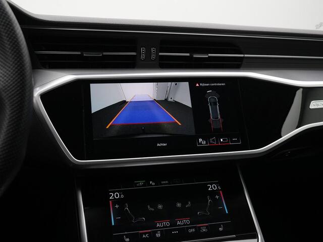 Audi A6 Avant 55 TFSI e 367 pk S-tronic quattro S edition Competition / S-Line | Panoramadak | Trekhaak | Geheugenstoel | Leder/alcantara | Matrix LED |