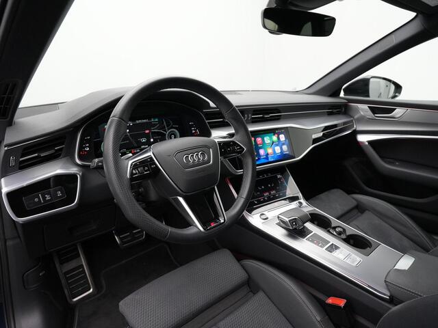Audi A6 Avant 55 TFSI e 367 pk S-tronic quattro Pro Line S Competition / S-Line | Panoramadak | Trekhaak | Demperregeling | Head-up display | Geheugenstoel | 360 camera | HD-Matrix LED | Bang & Olufsen |