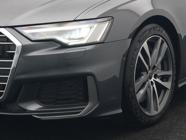 Audi A6 Avant 50 TFSI e quattro 2x S Line Plug In Hybrid 300pk Dealer O.H. PHEV | Panodak | Adaptive Cruise | Camera | Lederen Sportstoelen Memory & Verwarmd | Stuur Verwarmd | Apple Carplay | Virtual | Keyless | Sfeerverlichting | Navigatie | DAB |