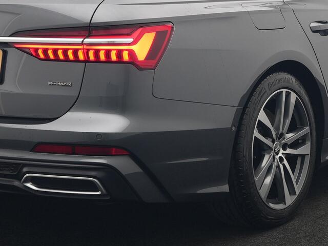 Audi A6 Avant 50 TFSI e quattro 2x S Line Plug In Hybrid 300pk Dealer O.H. PHEV | Panodak | Adaptive Cruise | Camera | Lederen Sportstoelen Memory & Verwarmd | Stuur Verwarmd | Apple Carplay | Virtual | Keyless | Sfeerverlichting | Navigatie | DAB |