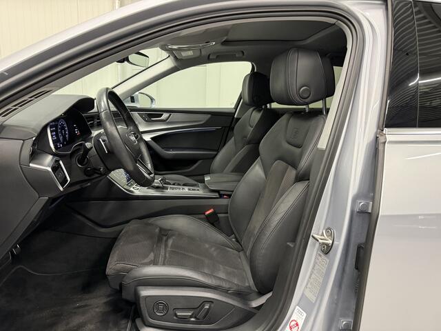 Audi A6 Avant 55 TFSI e quattro Competition PANO/HEAD-UP/MEMORY/360CAMERA/ACC/KEYLESS/MATRIX/CARPLAY/S-LINE SPORTPAKKET/FLORETT-SILBER METALLIC/NET GROTE OH BEURT GEHAD BIJ AUDI