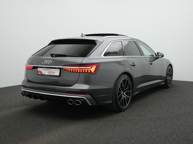 Audi A6 Avant 50 TFSI e 299 pk S-tronic quattro S-Line | Panoramadak | Trekhaak | Valcona leder | Geheugenstoel | 360 camera | Bang & Olufsen