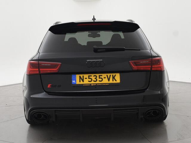 Audi A6 RS6 4.0 TFSI V8 605 PK PERFORMANCE | KERAMISCH | B&O | AUDI EXCLUSIVE LEDER | CARBON | 21 INCH | 360 CAMERA