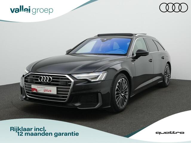 Audi A6 Avant 55 TFSI e 367 pk S-tronic quattro Pro Line S Competition / S-Line | Panoramadak | Trekhaak | 360 camera | Lederpakket | Leder/alcantara