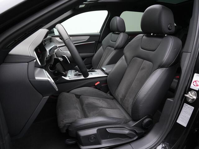 Audi A6 Avant 55 TFSI e 367 pk S-tronic quattro Pro Line S Competition / S-Line | Panoramadak | Trekhaak | 360 camera | Lederpakket | Leder/alcantara