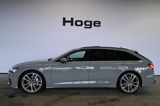 Audi A6 Avant 50 TDI quattro Sport S-line 25 years Matrix LED Head Up 4 Wielbesturing 21 inch Panoramadak Luchtvering UNIEK!!!