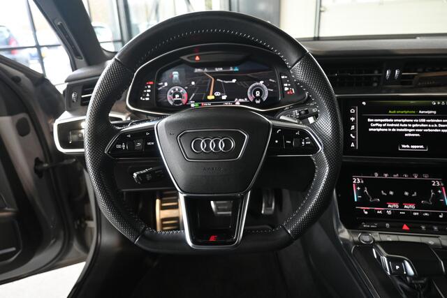 Audi A6 Avant 50 TDI quattro Sport S-line 25 years Matrix LED Head Up 4 Wielbesturing 21 inch Panoramadak Luchtvering UNIEK!!!