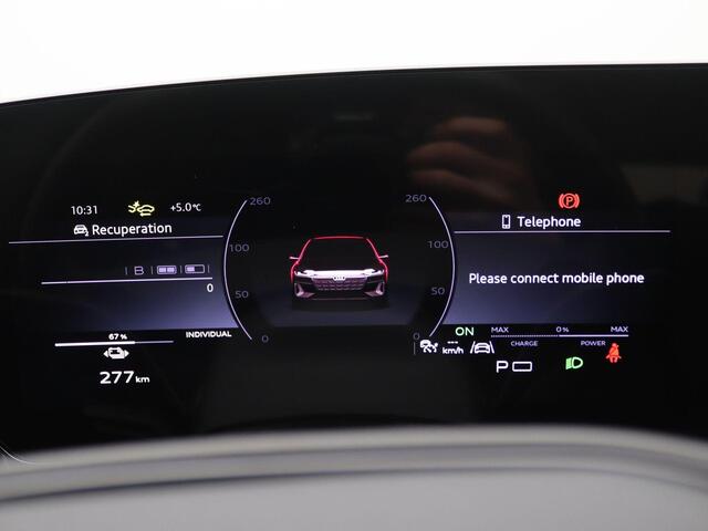 Audi A6 Avant e-tron S edition quattro 100 kWh 428PK Aut. SOH 100%, Trekhaak, Memorystoel, 20" LM Velgen, Keyless, Luchtvering, Warmtepomp, Adaptieve Cruise Controle, 360gr. Camera, Elektr. Achterklep