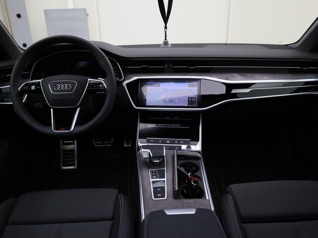 Audi A6 Limousine 50 TFSIe 220kW/299PK quattro S Line · 360°Camera + Parkeersensoren · Panoramadak · Trekhaak · Garantie t/m 14-04-2029 of 100000km.
