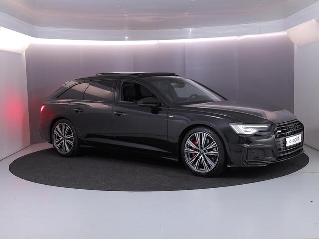 Audi A6 Avant 55 TFSI e quattro Pro Line S Competition 367 pk S-tronic | Navigatie | Panoramadak | Parkeersensoren | Achteruitrijcamera | Lederen bekleding | Stoelverwarming | S-Line |