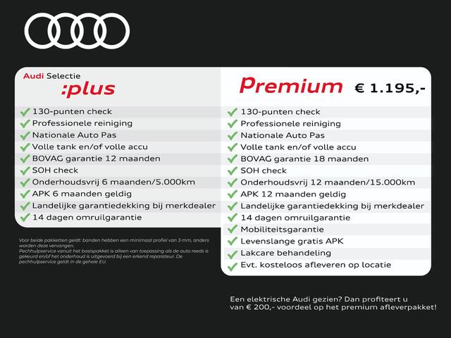 Audi A6 Avant 50 TFSI e quattro S edition Competition | SoH 95% | Panoramadak | 4-zone airco | Head-up display | Keyless | 360 camera | Parkeerassistent | Navigatie Plus | Adaptieve cruise control |